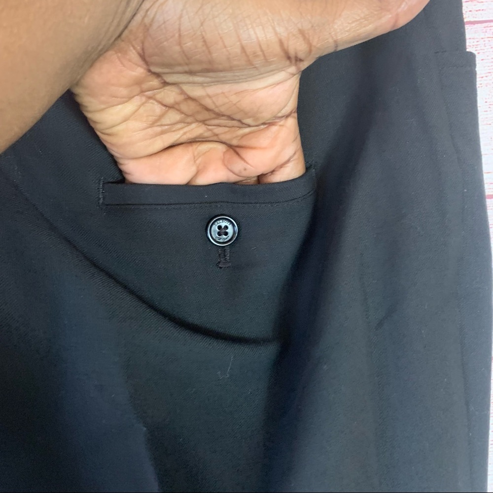 Talbots Black Slack Pants‎ Size 4P - Picture 4 of 5